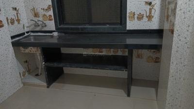 Kitchen Image of 300 Sq.ft 1 RK Apartment / Flat for rent in Airoli Navi Mumbai for Rs. 14000