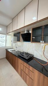 Kitchen Image of 1150 Sq.ft 2 BHK Apartment / Flat for rent in Karle Town Centre Zenith, Nagavara Bengaluru for Rs. 70000