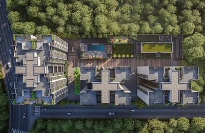 Image of 2420 Sq.ft 3 BHK Apartment / Flat for sale in Riviera Bliss, South Bopal, Ahmedabad for Rs. 15730000