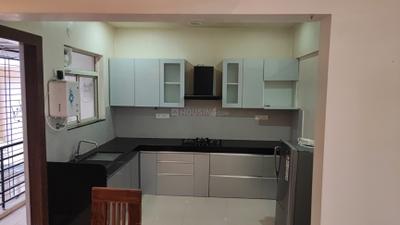 Kitchen Image of 1675 Sq.ft 3 BHK Apartment / Flat for rent in Undri Pune for Rs. 46000
