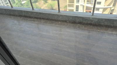 Balcony Image of 1221 Sq.ft 2 BHK Apartment / Flat for rent in Gagan Klara, Balewadi Pune for Rs. 37999