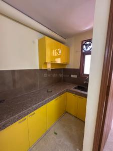 Kitchen Image of 750 Sq.ft 2 BHK Apartment / Flat for sale in Khanpur New Delhi for Rs. 4200000
