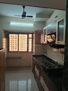 Kitchen Image of 950 Sq.ft 2 BHK Apartment / Flat for rent in Nexus Hyde Park, Thane West Thane for Rs. 49999