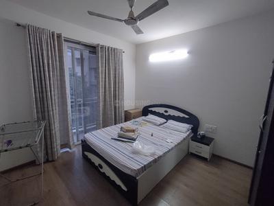 Bedroom Image of 1400 Sq.ft 3 BHK Apartment / Flat for rent in Samraat Tropicano, Anandvalli Nashik for Rs. 38000