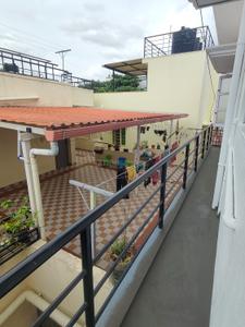 Balcony Image of 600 Sq.ft 1 BHK Builder Floor for rent in C V Raman Nagar Bengaluru for Rs. 19000