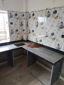 Kitchen Image of 970 Sq.ft 3 BHK Apartment / Flat for sale in Behala Kolkata for Rs. 5300000