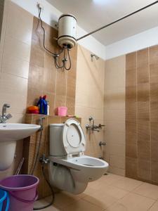 Bathroom Image of 1050 Sq.ft 2 BHK Apartment / Flat for rent in Unique My Haveli, Ramchandpura Jaipur for Rs. 18000