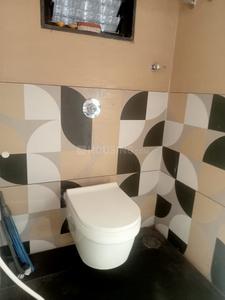 Bathroom Image of 1500 Sq.ft 3 BHK Apartment / Flat for rent in Jaikumar Parksyde Homes Phase 1, Hanuman Nagar Nashik for Rs. 20000