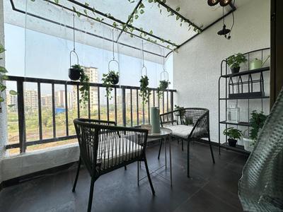 Balcony Image of 1325 Sq.ft 3 BHK Apartment / Flat for sale in Thakurli Thane for Rs. 9275000