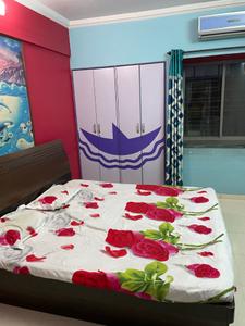 Bedroom Image of 1450 Sq.ft 3 BHK Apartment / Flat for rent in Canada Corner Nashik for Rs. 35000