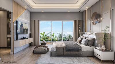 Bedroom Image of 2523 Sq.ft 3 BHK Apartment / Flat for sale in Purva Meraki, Harlur Bengaluru for Rs. 40000000