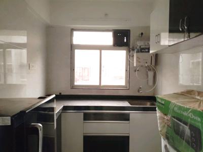 Kitchen Image of 566 Sq.ft 1 BHK Apartment / Flat for rent in Thakur Galaxy, Boisar Mumbai for Rs. 8500