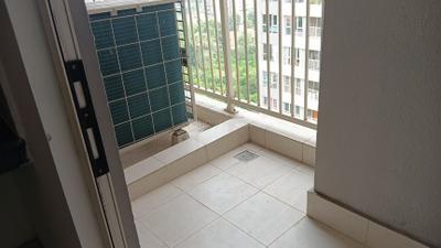 Balcony Image of 1420 Sq.ft 3 BHK Apartment / Flat for sale in PS One 10, New Town Kolkata for Rs. 23500000