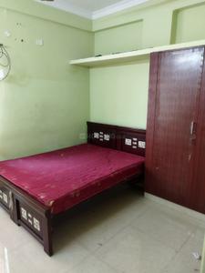 Bedroom Image of 600 Sq.ft 1 BHK Builder Floor for rent in Gachibowli Hyderabad for Rs. 21000