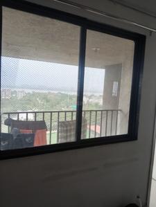 Balcony Image of 1185 Sq.ft 2 BHK Apartment / Flat for rent in Chanchal Rang Raag Residency, Jahangir Pura Surat for Rs. 15000