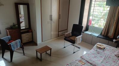 Bedroom Image of 1000 Sq.ft 2 BHK Apartment / Flat for rent in Kanakia Eternity Friends CHS, Dharamveer Nagar Thane for Rs. 60000