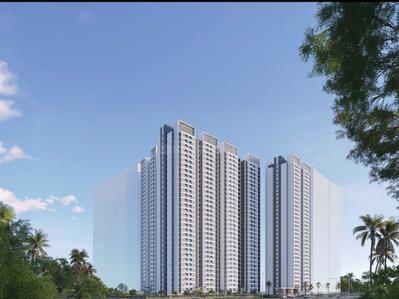 Image of 1300 Sq.ft 3 BHK Apartment / Flat for sale in Rustomjee Urban Woods Palm, Dombivli East, Thane for Rs. 11600000