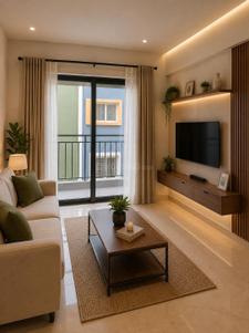Hall Image of 600 Sq.ft 1 BHK Builder Floor for rent in Electronic City Bengaluru for Rs. 26000