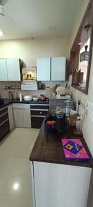 Kitchen Image of 1350 Sq.ft 2.5 BHK Apartment / Flat for rent in Amanora Aspire Towers, Hadapsar Pune for Rs. 65000