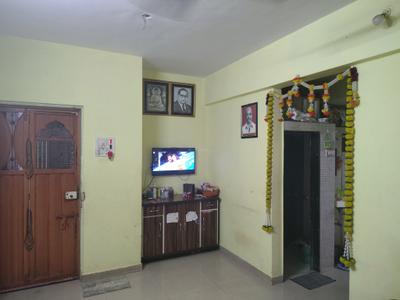 Living Room Image of 600 Sq.ft 1 BHK Apartment / Flat for rent in Raunak Bliss, Kasarvadavali Thane for Rs. 24000