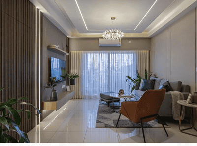 Image of 2000 Sq.ft 3 BHK Apartment / Flat for sale in Puravankara Windermere, Pallikaranai, Chennai for Rs. 18300000