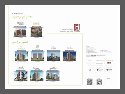 Image of 1060 Sq.ft 3 BHK Apartment / Flat for sale in Festival Vibes, Gota, Ahmedabad for Rs. 8524782