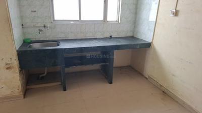 Kitchen Image of 650 Sq.ft 1 BHK Apartment / Flat for rent in New Sangvi Pune for Rs. 17000