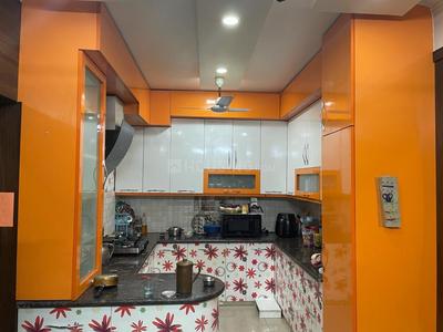 Kitchen Image of 2170 Sq.ft 4 BHK Apartment / Flat for sale in Gaur Cascades, Raj Nagar Extension Ghaziabad for Rs. 23500000