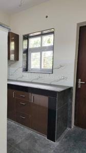 Kitchen Image of 1000 Sq.ft 1 BHK Builder Floor for rent in Palam Vihar Gurgaon for Rs. 25000