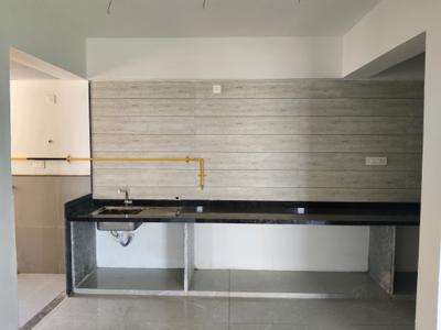 Kitchen Image of 970 Sq.ft 3 BHK Apartment / Flat for rent in Shaligram Prime, South Bopal Ahmedabad for Rs. 45000