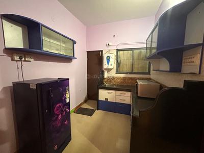 Kitchen Image of 800 Sq.ft 1 BHK Apartment / Flat for rent in Azam Nagar Belagavi for Rs. 13500
