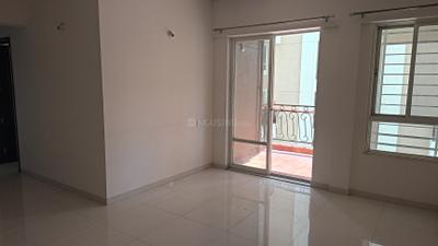 Living Room Image of 1100 Sq.ft 2 BHK Apartment / Flat for rent in Nyati Elan Central II, Wagholi Pune for Rs. 26000