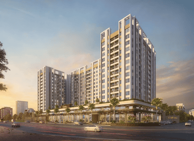 Image of 949 Sq.ft 2 BHK Apartment / Flat for sale in Mangalam Melizma, Kiwale, Pune for Rs. 4800000