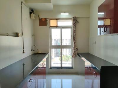 Kitchen Image of 1301 Sq.ft 3 BHK Apartment / Flat for sale in Oberoi Eternia Towers A to D, Mulund West Mumbai for Rs. 47500000