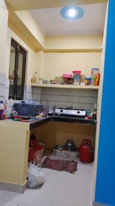 Kitchen Image of 300 Sq.ft 1 BHK Apartment / Flat for rent in Kondli New Delhi for Rs. 13000