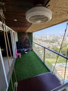 Balcony Image of 2200 Sq.ft 4 BHK Apartment / Flat for sale in Veena Sky Heights, Borivali West Mumbai for Rs. 65000000