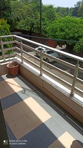 Balcony Image of 1400 Sq.ft 3 BHK Apartment / Flat for rent in Mahalgaon Gwalior for Rs. 25000