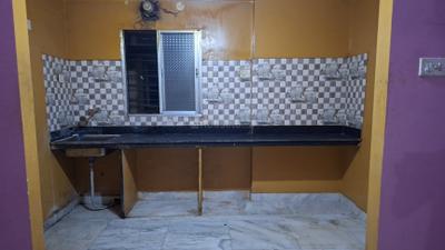 Kitchen Image of 1250 Sq.ft 3 BHK Apartment / Flat for rent in gokul dham, Keshtopur Kolkata for Rs. 21000