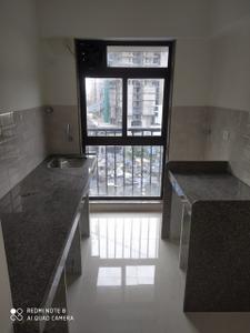 Kitchen Image of 580 Sq.ft 1 BHK Apartment / Flat for sale in Parinee Essence, Kandivali West Mumbai for Rs. 8850000