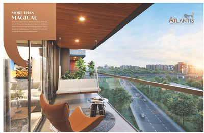 Image of 2583 Sq.ft 3 BHK Apartment / Flat for sale in PDPU Road, Gandhinagar for Rs. 13500000