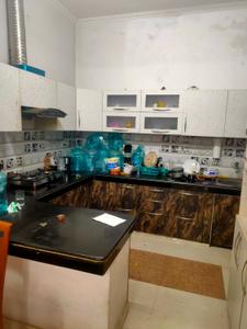 Kitchen Image of 1250 Sq.ft 1.5 BHK Builder Floor for rent in Gomti Nagar Lucknow for Rs. 18500