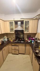 Kitchen Image of 900 Sq.ft 3 BHK Builder Floor for sale in Shalimar Bagh New Delhi for Rs. 13000000