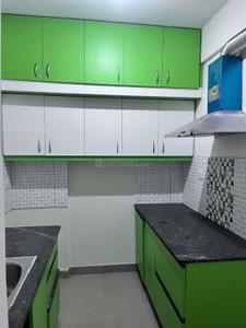 Kitchen Image of 750 Sq.ft 2 BHK Apartment / Flat for rent in GM E City Town, Bommasandra Bengaluru for Rs. 25000