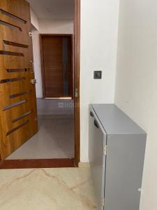 Kitchen Image of 1300 Sq.ft 3 BHK Apartment / Flat for rent in Radhe Infinity, Kudasan Gandhinagar for Rs. 42000