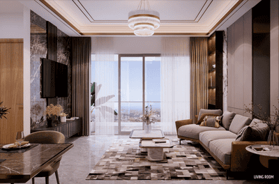 Image of 977 Sq.ft 2 BHK Apartment / Flat for sale in Meriton Heights, Mamurdi, Pune for Rs. 6900000