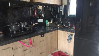 Kitchen Image of 726 Sq.ft 2 BHK Apartment / Flat for sale in JVM Sky Court, Thane West Thane for Rs. 11000000