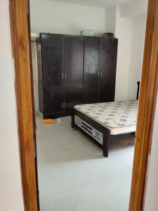Bedroom Image of 600 Sq.ft 1 BHK Builder Floor for rent in Financial District Hyderabad for Rs. 25500