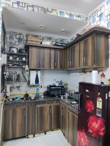 Kitchen Image of 600 Sq.ft 1 BHK Apartment / Flat for sale in Govindpuram Ghaziabad for Rs. 1365000