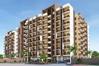 Image of 800 Sq.ft 2 BHK Apartment / Flat for sale in Pragati Pearl, Bhatagaon, Raipur for Rs. 3627000