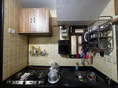 Kitchen Image of 550 Sq.ft 1 BHK Apartment / Flat for sale in Borivali West Mumbai for Rs. 12500000